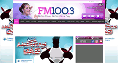 Desktop Screenshot of fm100.com